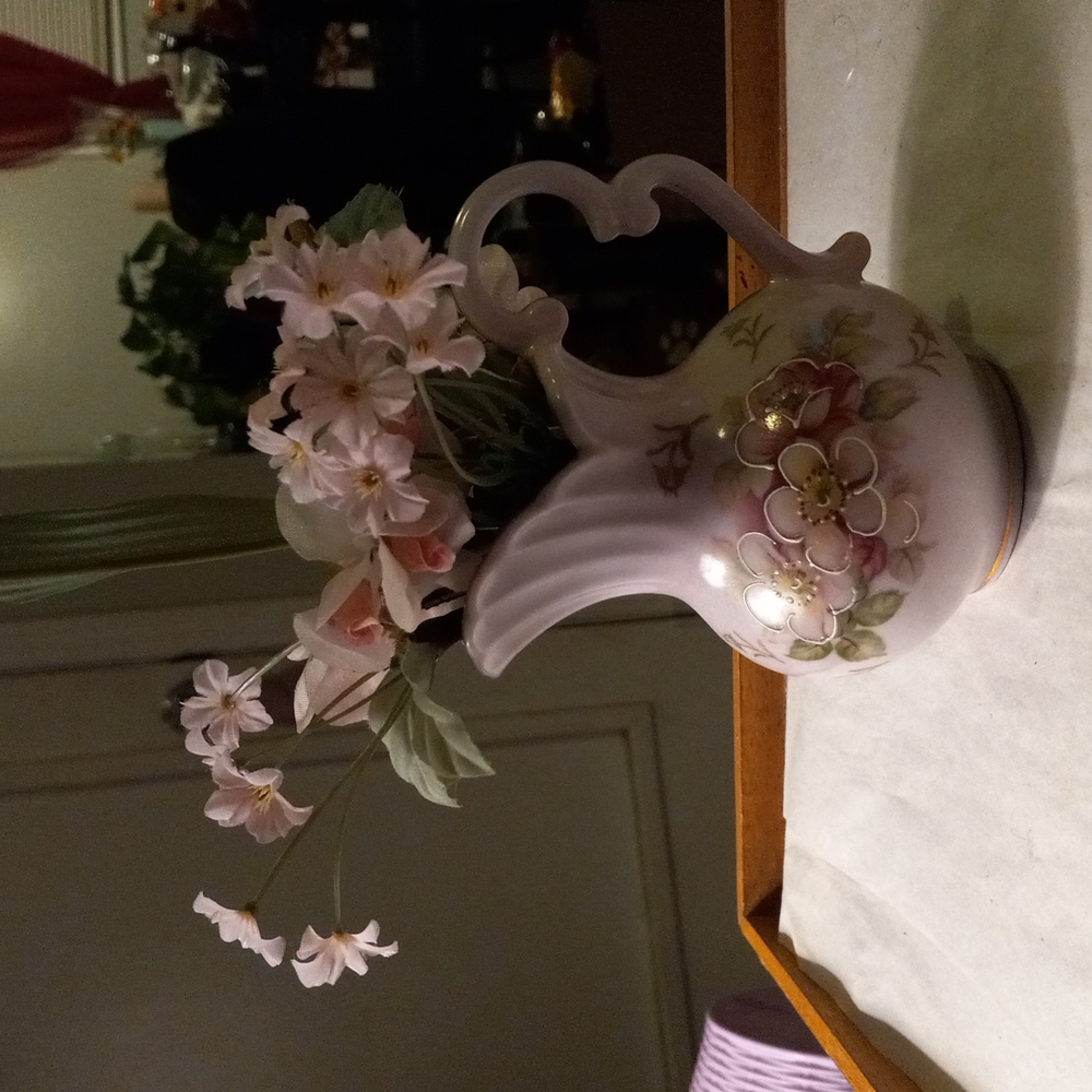 Inarco small porcelain pitcher vase.